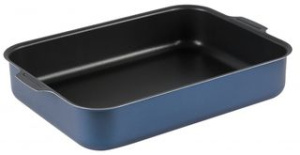 Противень 230*300*61мм ТМ Калитва Сатин б/кр, 2 руч, с АП БК алюм.(1/18)