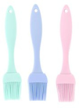 Кисть кулинарная 20,5*4*1см (3в) (силикон/полипропилен) (1/12/600)