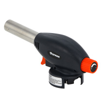 Горелка газ. с пьезорозжигом, цанговый захват, шир. сопло, пласт., латунь; 17*6,6*5 ЧИНГИСХАН (1/10)