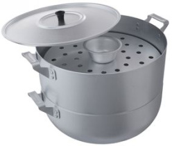 Манты-казан  6л (4диска) ТМ ScovO алюм.(1/1)