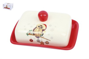 "Owl Christmas" Масленка (доломит) п/у (1/24)