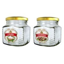 Набор д/хранения специй 2пр*250мл СОЛЬ,ПЕРЕЦ (дек.4) (1/4)