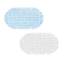 Коврик в ванну противоскользящий 67*36см "Симпл" ПВХ эконом  (4цв) пласт.(1/6/60)