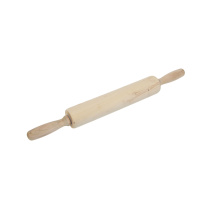 Скалка деревянная 42*5см c вращающ. ручками Vetta (1/90)