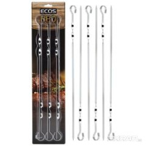 Набор шампуров 45*1*1,5см ECOS ND-301D (хром) (1)
