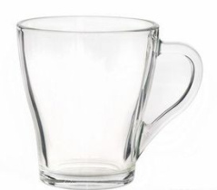 Кружка 250мл "Грация" стекло (20/1200)