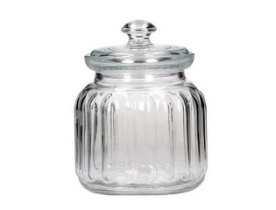 Банка Viva 0,9л ст/кр стекло(6)