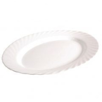 Блюдо 350мм овальное TRIANON (ударопр.стекло) (6)