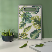 Доска разделочная 30*20*1,2см "Тропики" (пластик) (1/48)