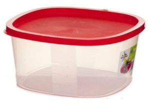Контейнер 2.65л BioFresh квадратный микс пластик(1/17)
