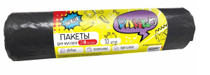 Пакеты для мусора 240 литров, 10 штук (ЧЕРНЫЕ) PARLO (1/10)
