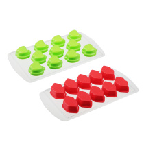 Форма для льда 15*8см (пластик + силикон) (2в) (1/10/200)