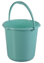 Ведро 15л Аквамарин,пласт. (1/5)