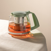 Чайник  750мл зав. (нжс ситечко) стекло/пластик (4цв) VETTA (1/36)