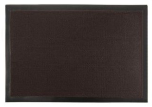 Коврик влаговпитывающий 40*60см "Light"  Коричневый  SUNSTEP(полиэстер,ПВХ) (1/15)