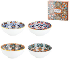 "Arabesque" Набор салатников  300мл 4шт 13см п/у фарф.(1/20)