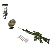 Автомат, стреляет мягкими пулями, PP, EVA, картон, 19х49см, 2диз ИГРОЛЕНД (1/96)