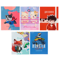 Дневник школьный для младших классов, 48л, гибкая интегральная обложка, блок офсет 60 г\м2,   (1/30)