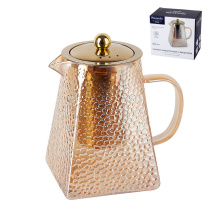 Чайник 500мл "Pyramid" заварочный с фильтром (боросиликатное стекло) индивидульная уп. (1/48)