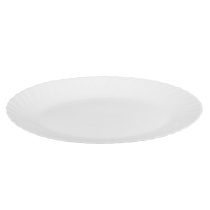 Блюдо овальное 30см опаловое стекло MILLIMI Бьянко Плюс (2/24)
