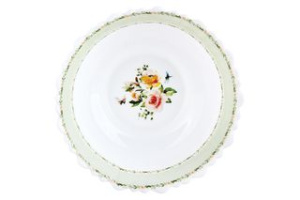 "Secret garden green" Салатник 15см 500мл стеклокерам.(6/6)