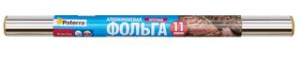 Фольга пищевая "ПРОЧНАЯ" 44см*10м 11 мкм "Paterra" (рулон в плен.) (32)