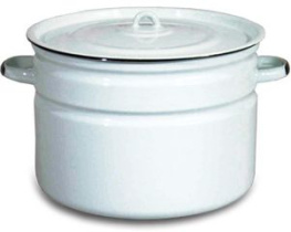 Бак 18л б/дек эмаль (1/2)