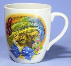 Кружка 300мл КОШКИ РЕТРО (24)