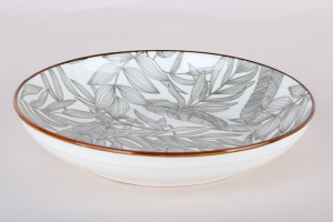 "Branch" Тарелка 23см обеденная фарф (12/45)