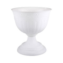 Вазон "Венеция"  18л d=400мм (белый) (8)