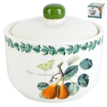 "Fruit Garden" Сахарница 11х11х10,5см v=450мл (под.упаковка)керам.(1/36)