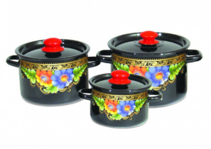 Набор посуды №112 ВОЛОГДА (к.3; 4,5; 7л) (1)