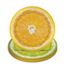 Набор бумажных одноразовых тарелок 6 шт, 23 см, диз. 5 (1/72)