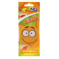 Ароматизатор бумажный "Смайл", Тутти фрутти, Дизайн GC (1/12/288)