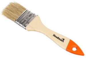 Кисть малярная 38мм 1,5"  Basic (плоская,натур.щетина) (1/12/720)