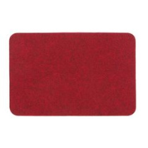 Коврик 50*80см "Soft"  SUNSTEP (бордовый) полипропилен(1/15)