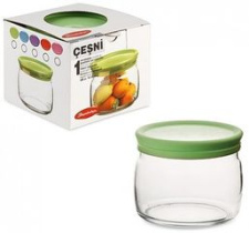 Банка Cesni 0,5л зеленая пл/кр п/уп (1/12)