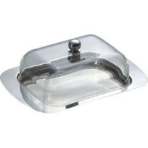 Масленка 18,7*12,3*6,5см  (с пласт. крышкой) (нжс) (24)