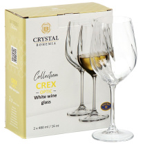 Набор бокалов 2пр 480мл "CREX OPTIC" для белого вина (1/12)
