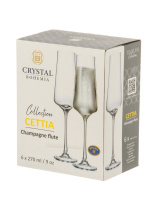 Набор бокалов 6пр 270 мл "CETTIA" для шампанского (1/8)