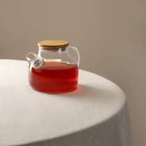 Чайник заварочный 1000мл, с металлическим фильтром, стекло VETTA (1/24)  