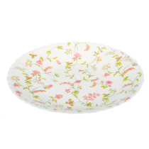 Тарелка десертная опаловое стекло 19см MILLIMI Клавель (6/72)