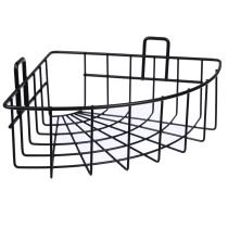 Полка настенная, угловая, металл, 30,5x22x8 см, черный VETTA (1/12)