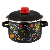 Кастрюля 2,0л Appetite Healthy food цил эмаль (1/8)