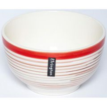 Салатник 140мм 750мл аэрография ЯНТАРНЫЙ ДЕНЬ керам.(6/36)