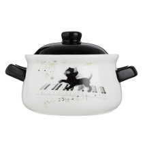 Горшочек д/запекания, 500мл, 17х12х10,5см, кер MILLIMI Котейка (1/36) 