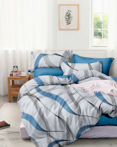 КПБ Поплин Премиум 1,5сп (100% хлопок. прост. 150х215, подод. 150х215, навол. 70х70 (2шт.) (1/6)