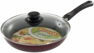 Сковорода 200мм ст/кр ScovO EXPERT АП алюм.(1/8)