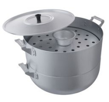 Манты-казан  4,5л (3диска) ТМ ScovO алюм.(4)