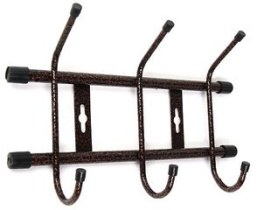 Вешалка настенная 3 крючка 284*188см (медный антик) (1/5)